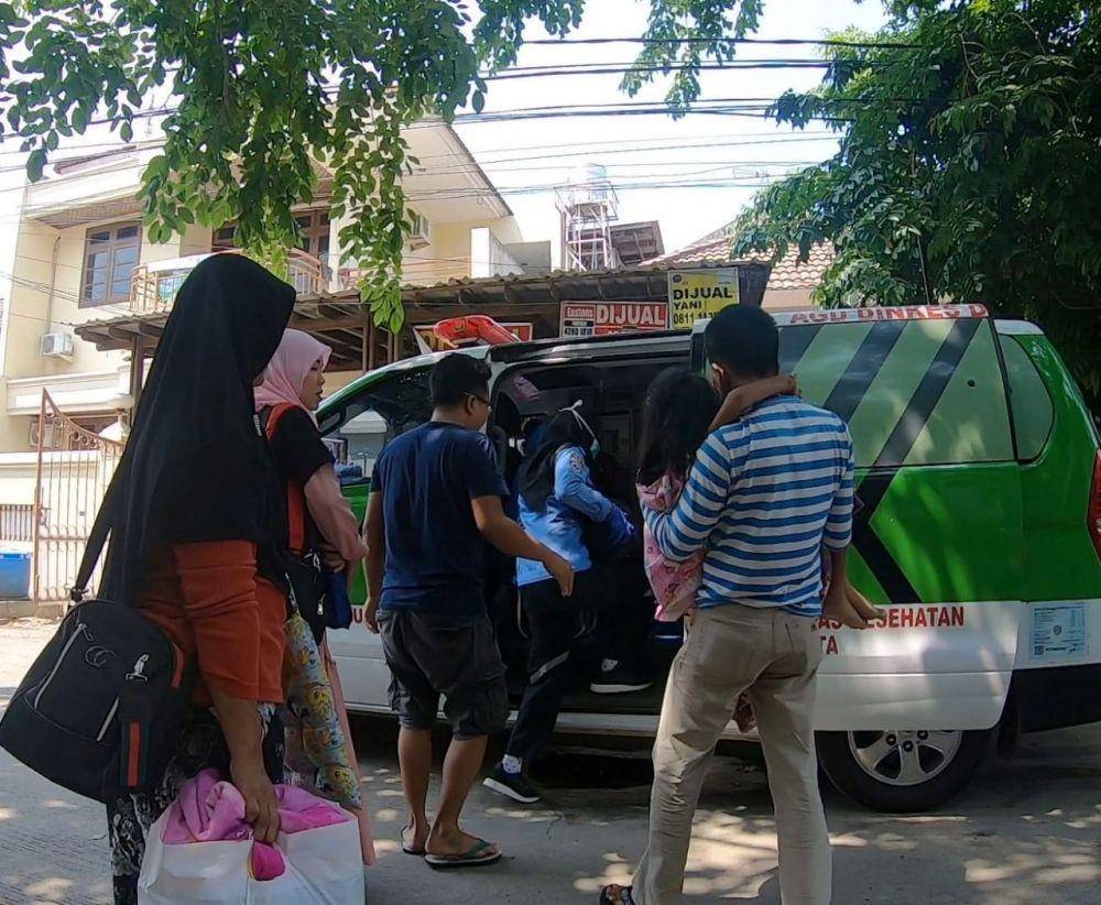 TR bocah 12 tahun terdiagnosa Kanker Rectum Stadium 4 akibat diperkosa. TR saat singgah di rumah singgah  respek peduli, Komplek Agung Barat 4, Sunter Agung, Kec Tanjung priuk Jakarta Utara (Dok. Istimewa)