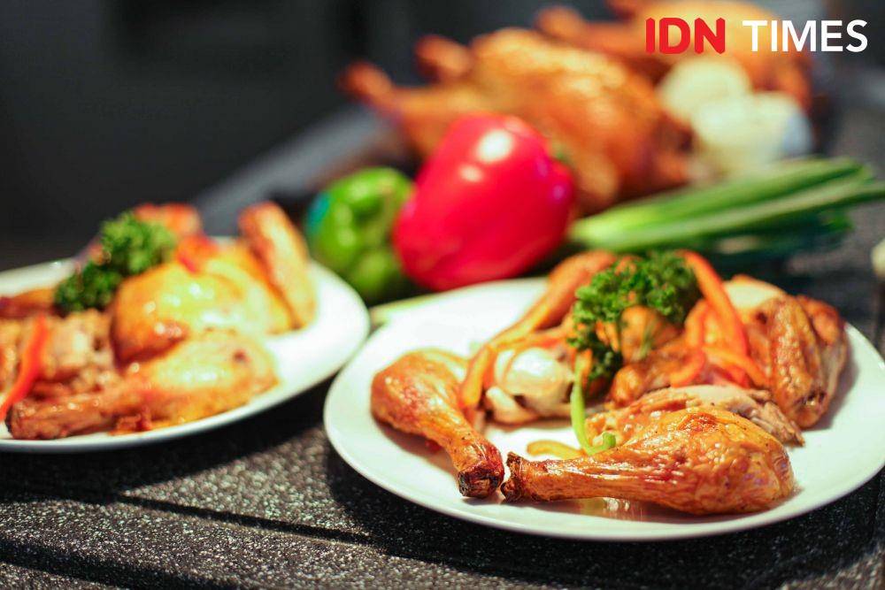 Salah satu menu Yummy Lunch Buffet di restoran Harris Cafe, Harris Bundaran Satelit (3 Desember 2019). IDN Times/Reza Iqbal