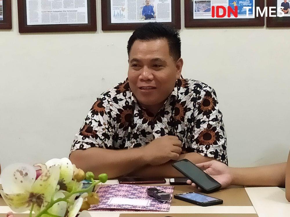 Kepala ORI Perwakilan DIY saat memberikan keterangan kepada wartawan pada Selasa (3/12).  IDN Times/ Siti Umaiyah