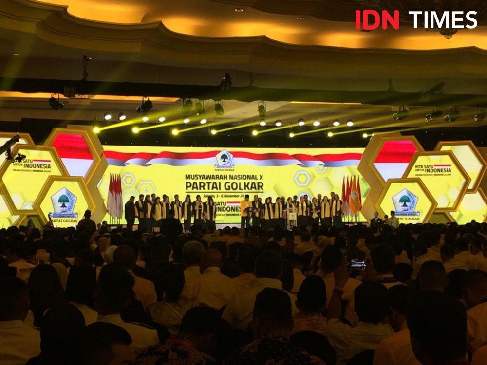 Jokowi Bantah Istana Intervensi Munas Golkar