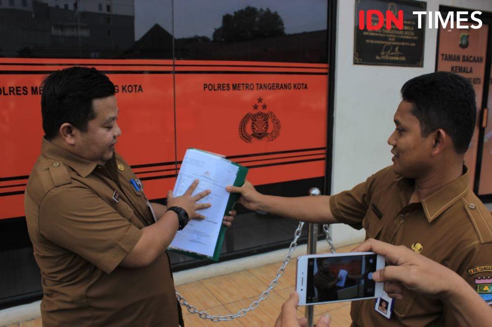 Ilustrasi laporan polisi (IDN Times/Candra Irawan)