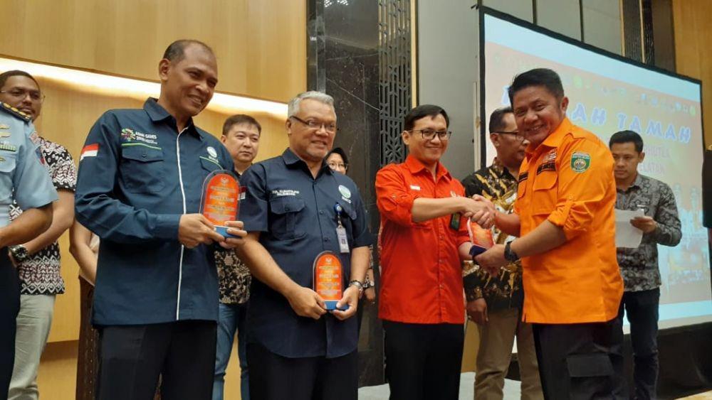 Gubernur Sumsel Apresiasi Kerja Keras Manggala Agni KLHK Tangani Karhutla