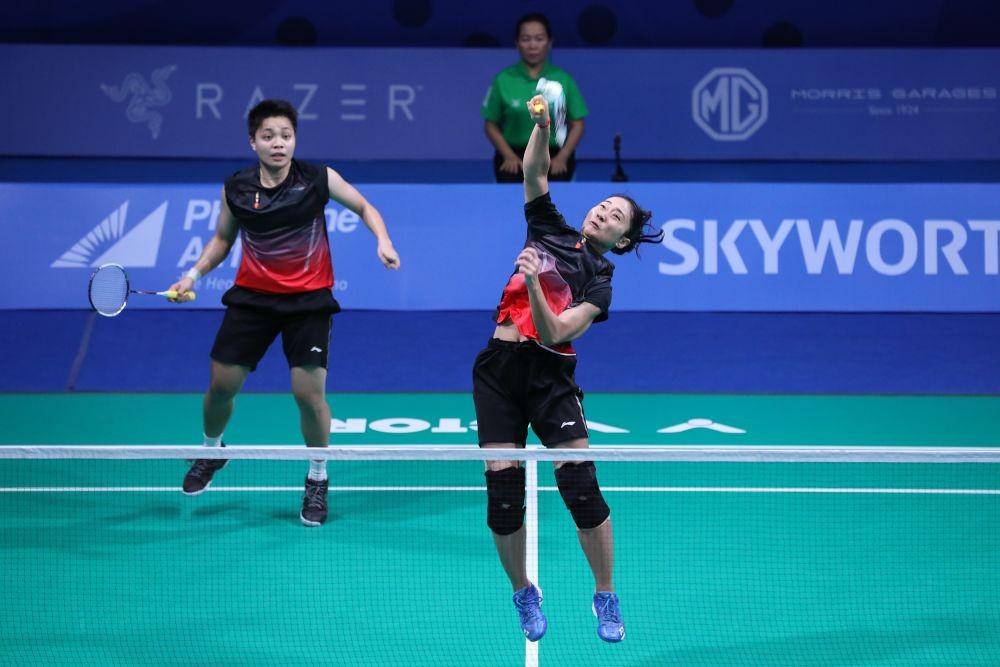 Ni Ketut Mahadewi Istarani/Apriyani Rahayu sumbang poin untuk tim putri Indonesia dalam final beregu putri SEA Games 2019 (IDN Times/PBSI)
