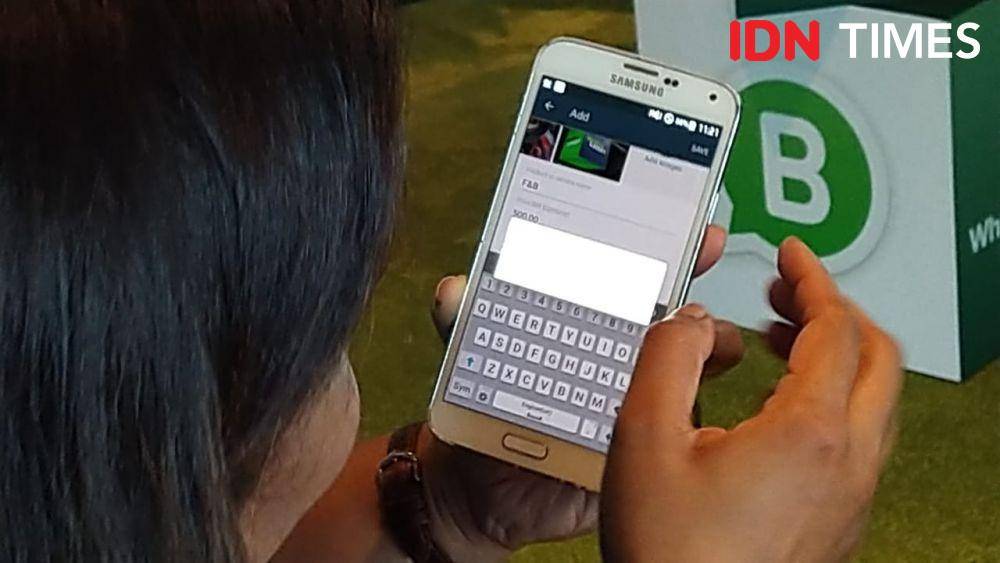 Peluncuran fitur Catalog pada WhatsApp Business. (IDN Times/Shemi)