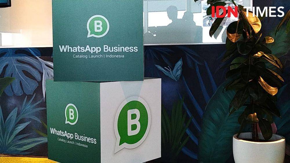 Peluncuran fitur Catalog pada WhatsApp Business. (IDN Times/Shemi)