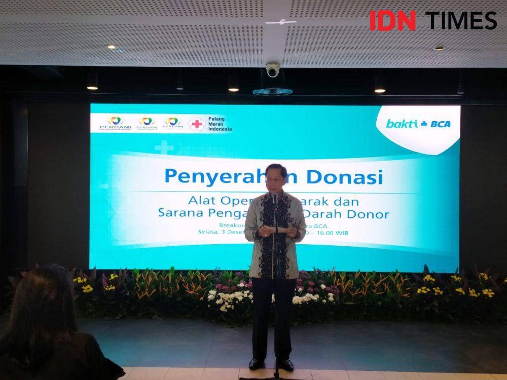Presiden Direktur BCA, Jahja Setiaatmadja (IDN Times/Aldzah Fatimah Aditya)