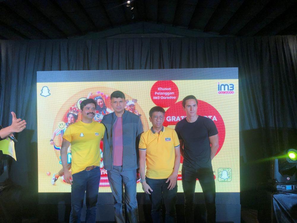 Kolaborasi Seru Akhir Tahun IM3 Ooredoo X Snapchat