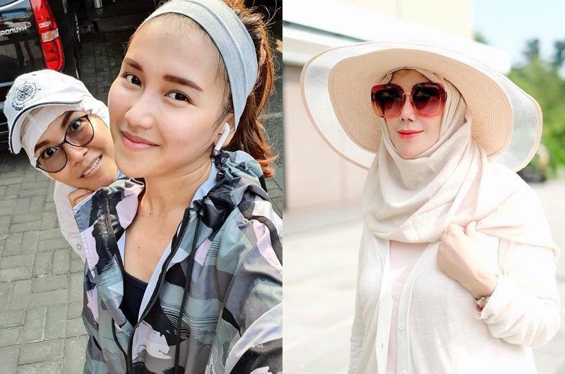 9 Potret Gaya Ibu Seleb yang Gak Kalah Hits dan Cetar dari Sang Anak