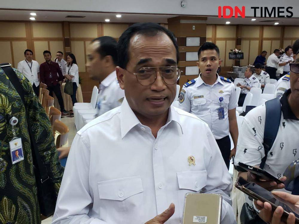 Menteri Perhubungan Budi Karya Sumadi (IDN Times/Hana Adi Perdana)