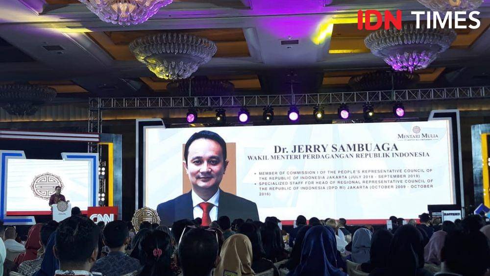 Wakil Menteri Perdagangan Jerry Sambuaga. (IDN Times/Indiana Malia)