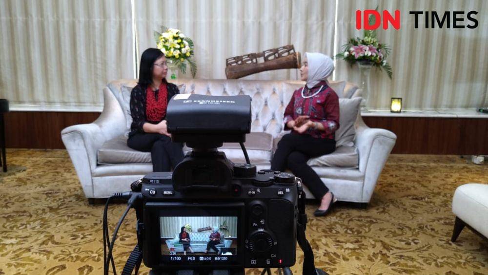 Direktur Utama PT Pertamina Nicke Widyawati (IDN Times/Helmi Shemi)