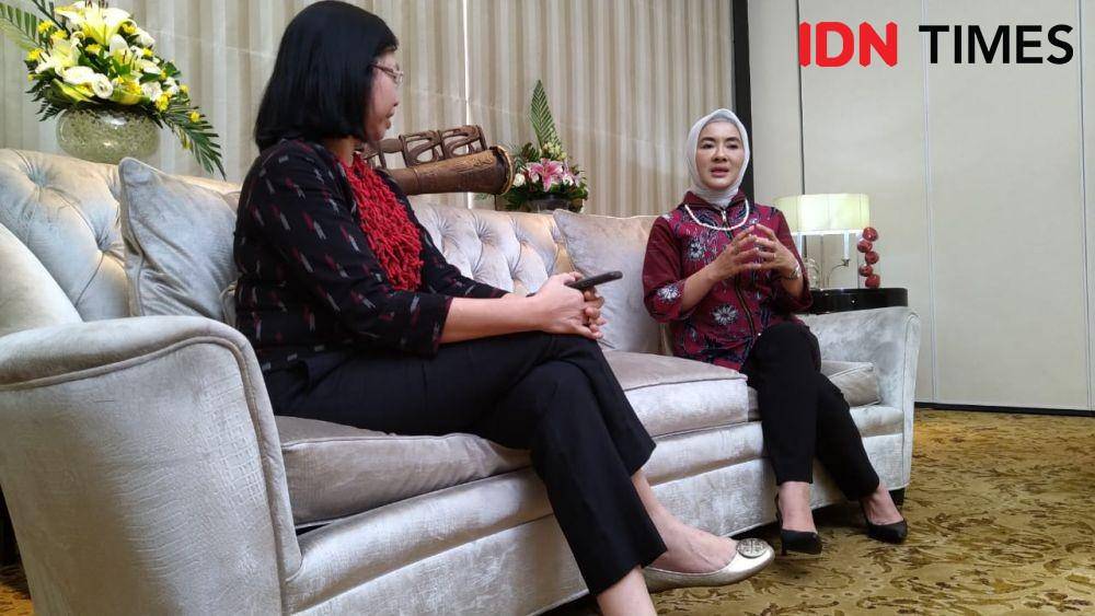 Direktur Utama PT Pertamina Nicke Widyawati (IDN Times/Helmi Shemi)