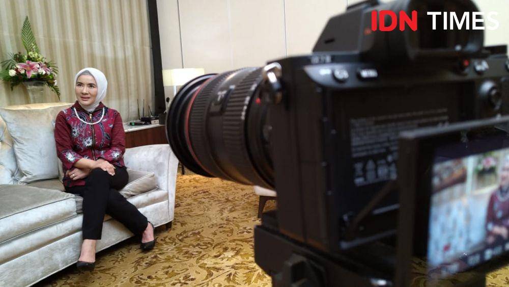 Direktur Utama PT Pertamina Nicke Widyawati (IDN Times/Helmi Shemi)