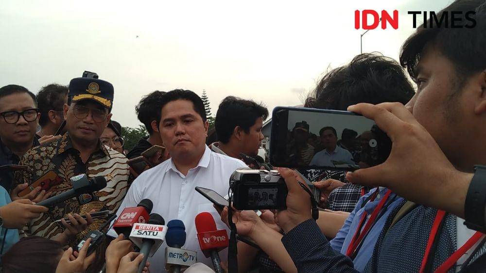 Menteri BUMN Erick Thohir (IDN Times/Helmi Shemi)
