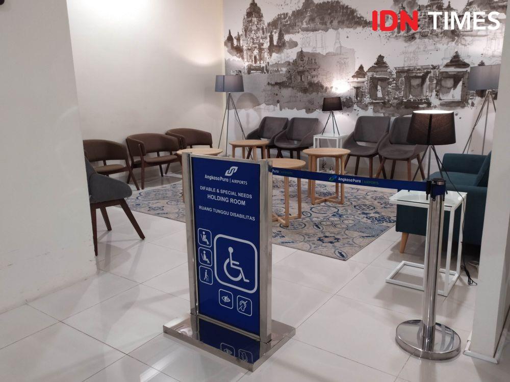 Ruang tunggu ramah disabilitas (IDN Times/Siti Umaiyah)