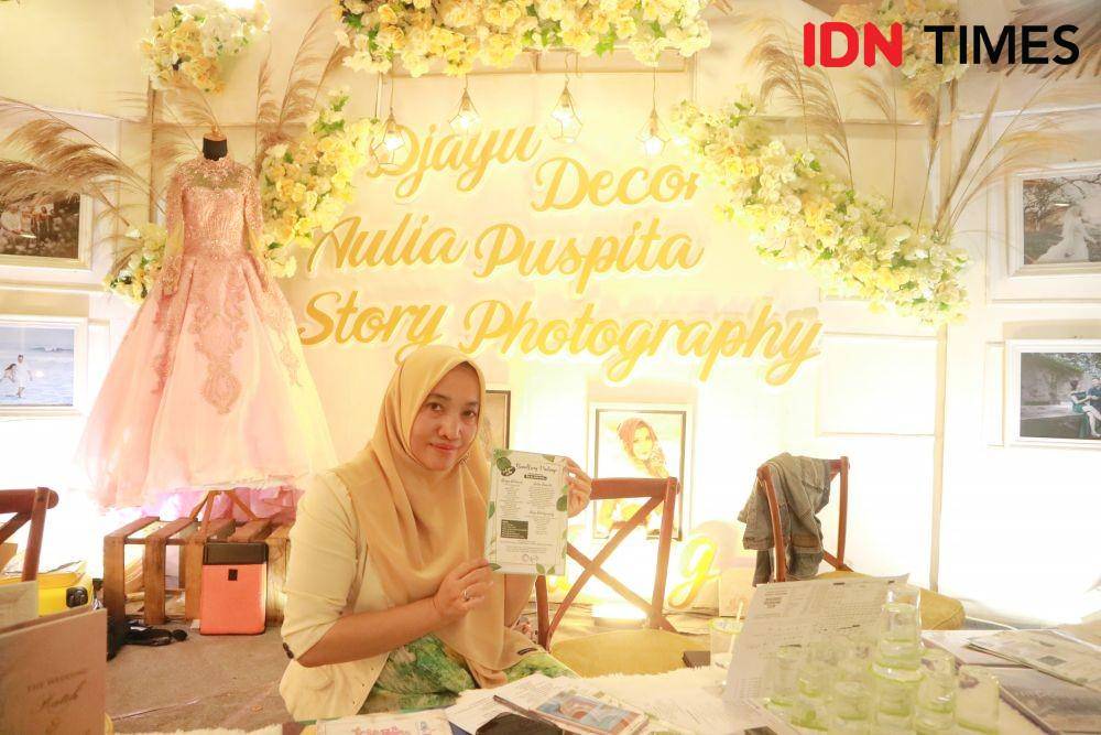 Aulia WO di Wedding Fair Surabaya 2019 di Convention Hall Tunjungan Plaza 3. 7 Desember 2019. IDN Times/Fajar Laksmita