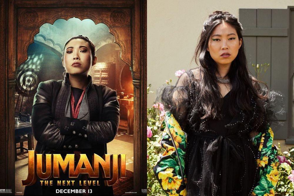 10 Potret Awkwafina, Pemeran Pencopet Kocak di Jumanji: The Next Level