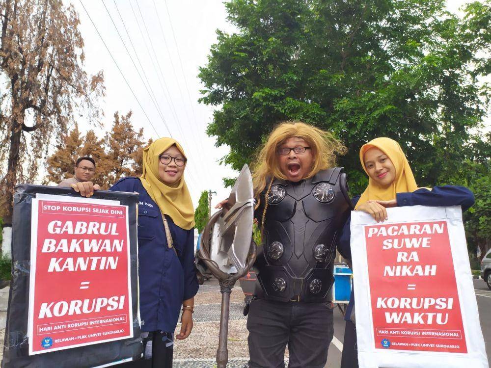 Peringatan hari Anti Korupsi Internasional. Dok.BNK Sukoharjo