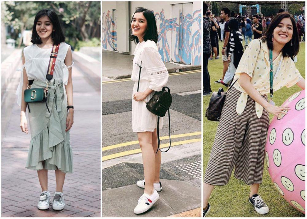 10 Ide Mix And Match Sneakers ala Ify Alyssa, Casual dan Kekinian!