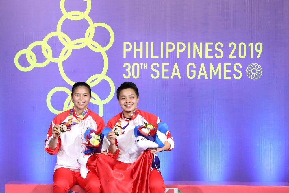 Greysia Polii/Apriyani Rahayu sumbang medali emas SEA Games 2019 untuk Indonesia (IDN Times/PBSI)