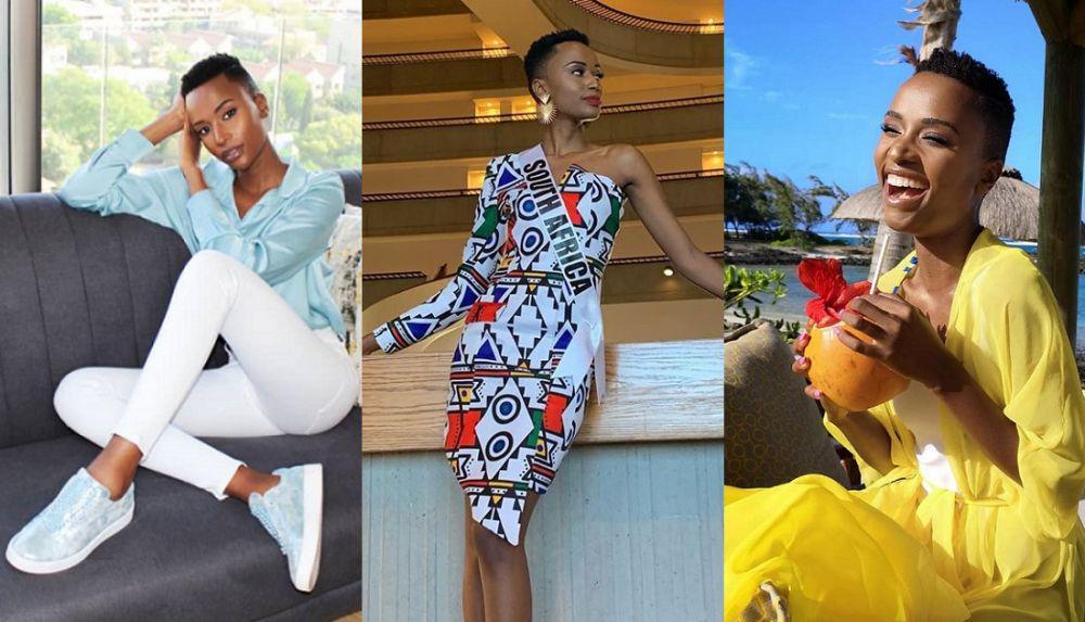 9 Padu Padan Busana ala Miss Universe 2019 Zozibini Tunzi, Menawan!