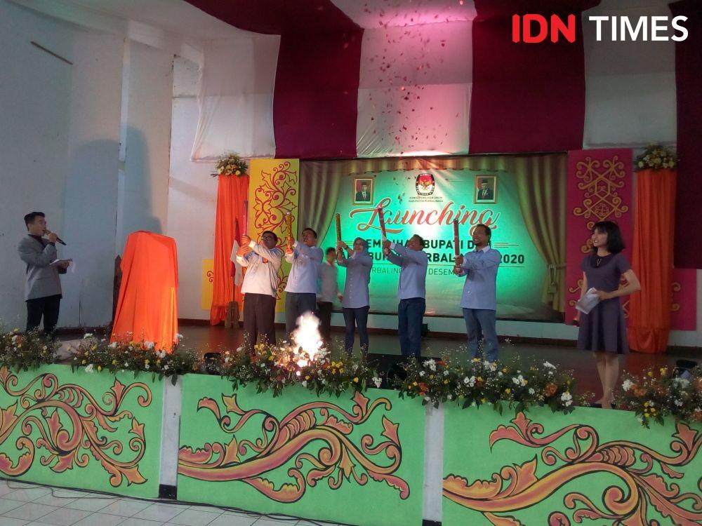Komisi Pemilihan Umum (KPU) Kabupaten Purbalingga meluncurkan maskot dan jinggle Pemilu kepala daerah (Pilkada) Purbalingga. IDN Times/Rudal Afgani