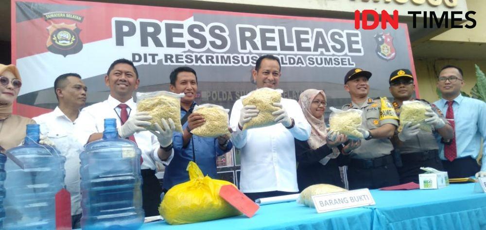 Pres rilis Direktorat Kriminal Khusus (IDN Times/Rangga Erfizal)