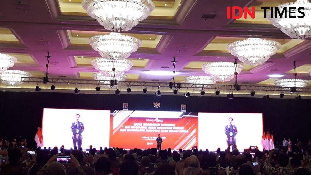 Rakornas Tim Percepatan Akses Keuangan Daerah dan Silaturahmi Nasional Bank Wakaf Mikro 2019. (IDN Times/Indiana Malia)
