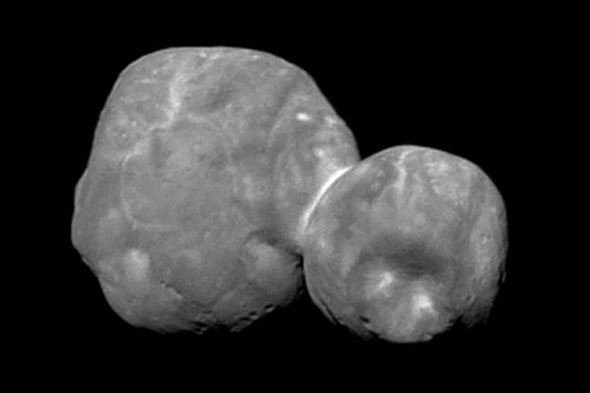 Tampak MU69 dari hasil tangkapan teleskop. ctfassets.net
