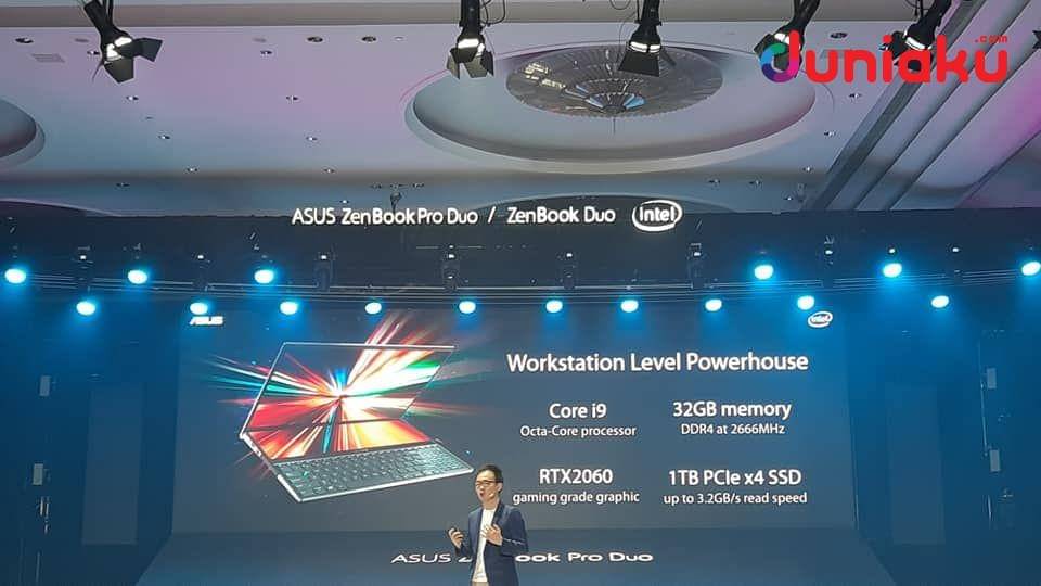 Kemampuan optimal Zenbook Pro Duo. duniaku.com/Adhitya Daniel