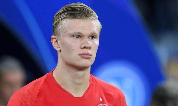 Penyerang muda RB Salzburg, Erling Braut Haaland. express.co.uk