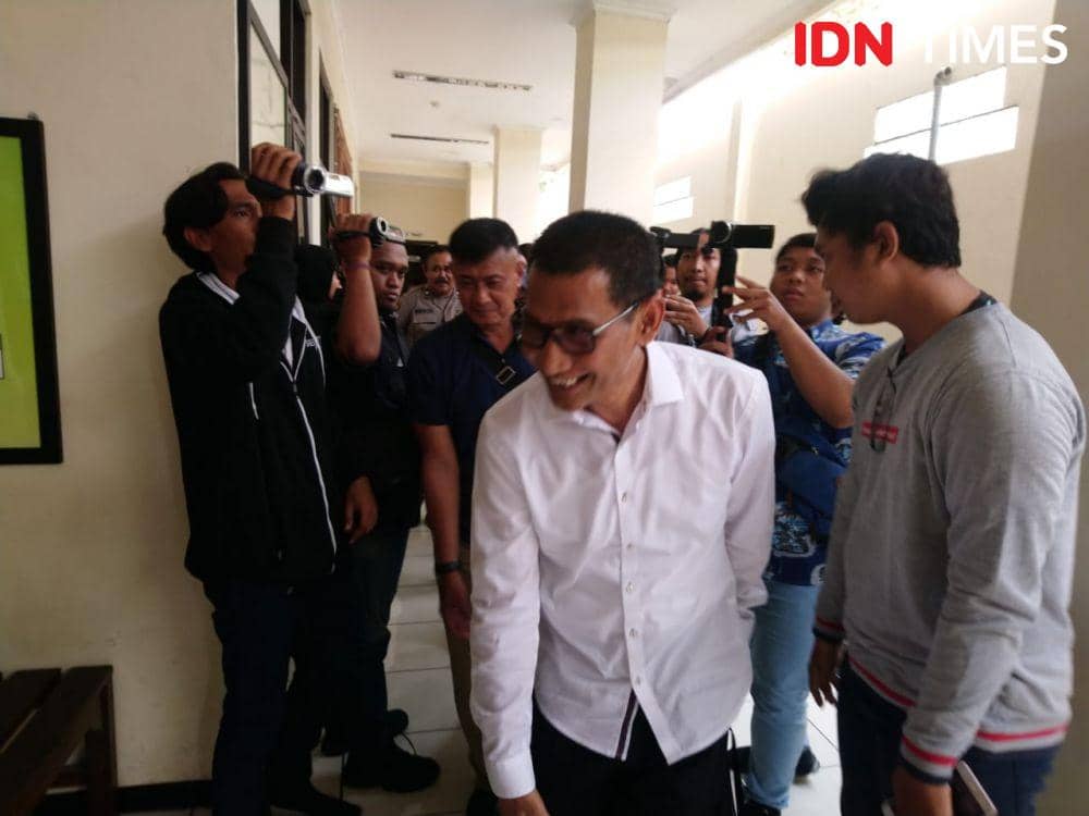 HM Tamzil usai sidang di Tipikor Semarang. IDN Times/Fariz Fardianto