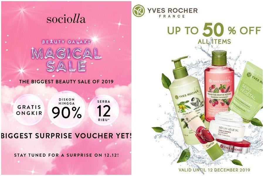 Promo 12.12 Brand Makeup dan Skincare, Ada yang Serba Rp12 ribu!