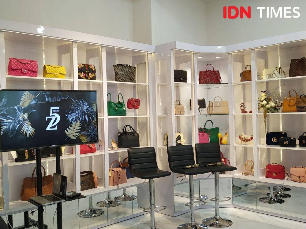 Selebrasi 5 tahun Zeta Bags. 11 Desember 2019. IDN Times/Klara Livia