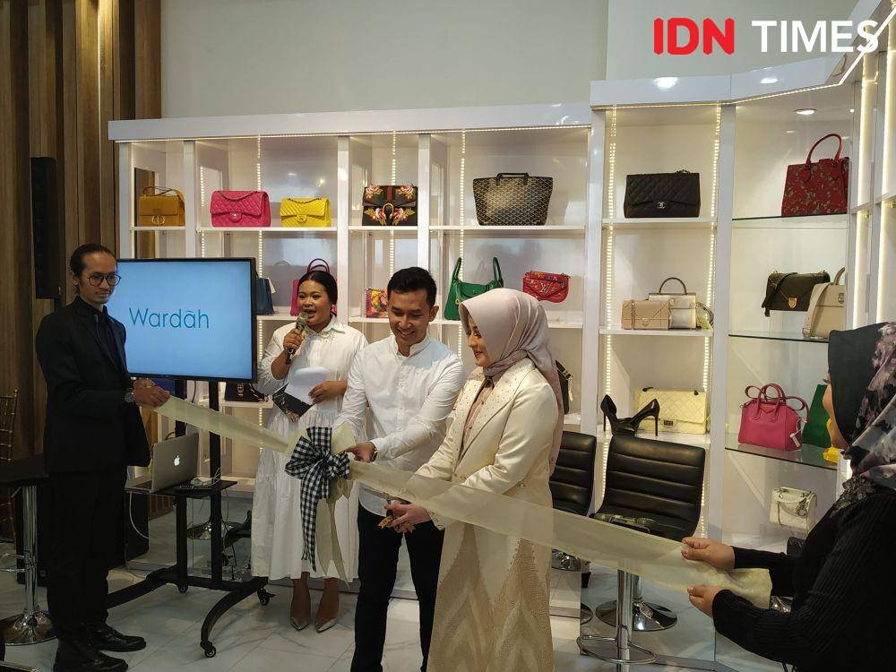 Selebrasi 5 tahun Zeta Bags. 11 Desember 2019. IDN Times/Klara Livia