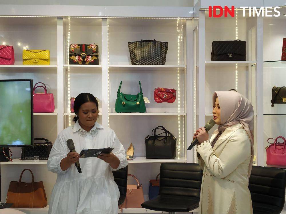 Selebrasi 5 tahun Zeta Bags. 11 Desember 2019. IDN Times/Klara Livia
