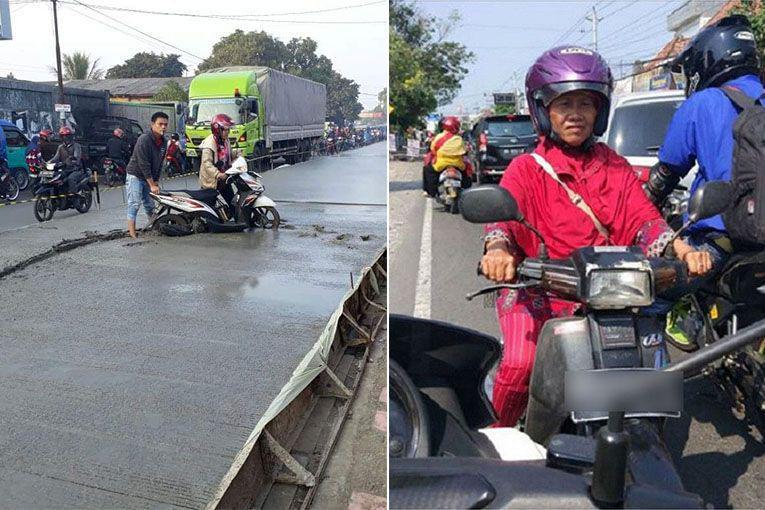 Tepuk Jidat! 10 Aksi Mak-mak Ini Patut Dijuluki sebagai Raja Jalanan
