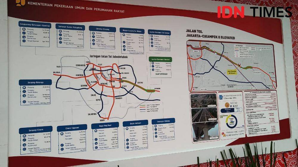 Jalan Tol Layang Jakarta – Cikampek (Japek) (IDN Times/Helmi Shemi)