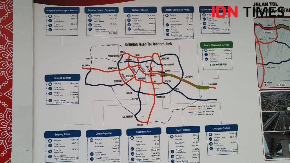 Jalan Tol Layang Jakarta – Cikampek (Japek) (IDN Times/Helmi Shemi)