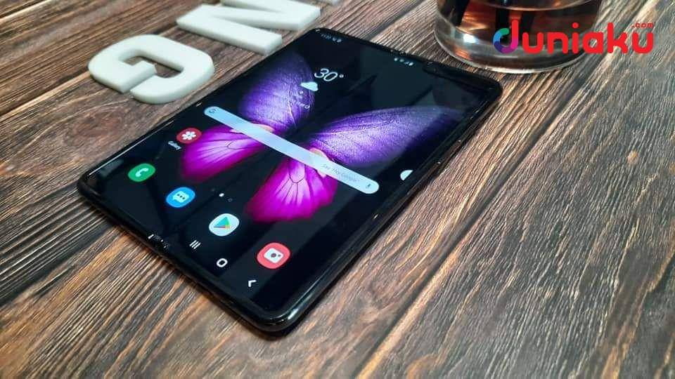 Samsung Galaxy Fold. duniaku.com/Adhitya Daniel