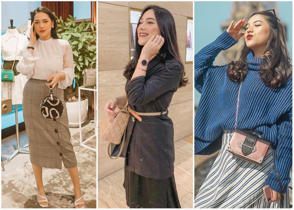 10 Ide Mix and Match Rok ala Nabila Gardena, Fresh dan Modis
