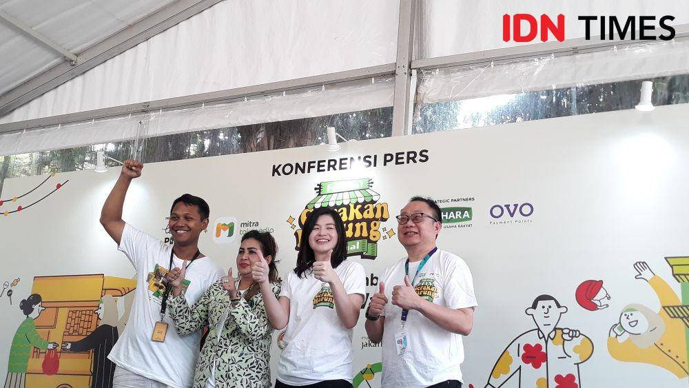 Konferensi pers Festival Gerakan Warung Nasional. (IDN Times/Indiana Malia)