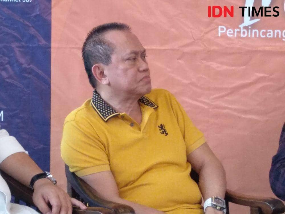 Pengamat Bisnis sekaligus Dewan Penasihat Kamar Dagang dan Industri Indonesia (KADIN) Chris Kanter (IDN Times/Lia Hutasoit)