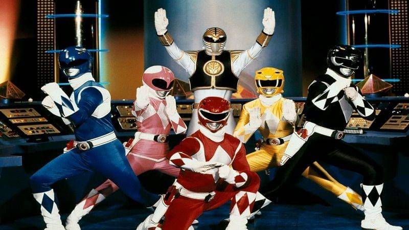 Enam Power Rangers dari seri klasik. geekandsundry.com