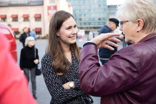 Perdana Menteri Finlandia Sanna Marin. instagram.com/sannamarin