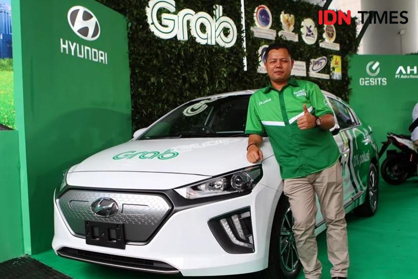 Hyundai Ioniq, Mobil Listrik Armada Grab: Gak Ada Tuas Trasmisinya!