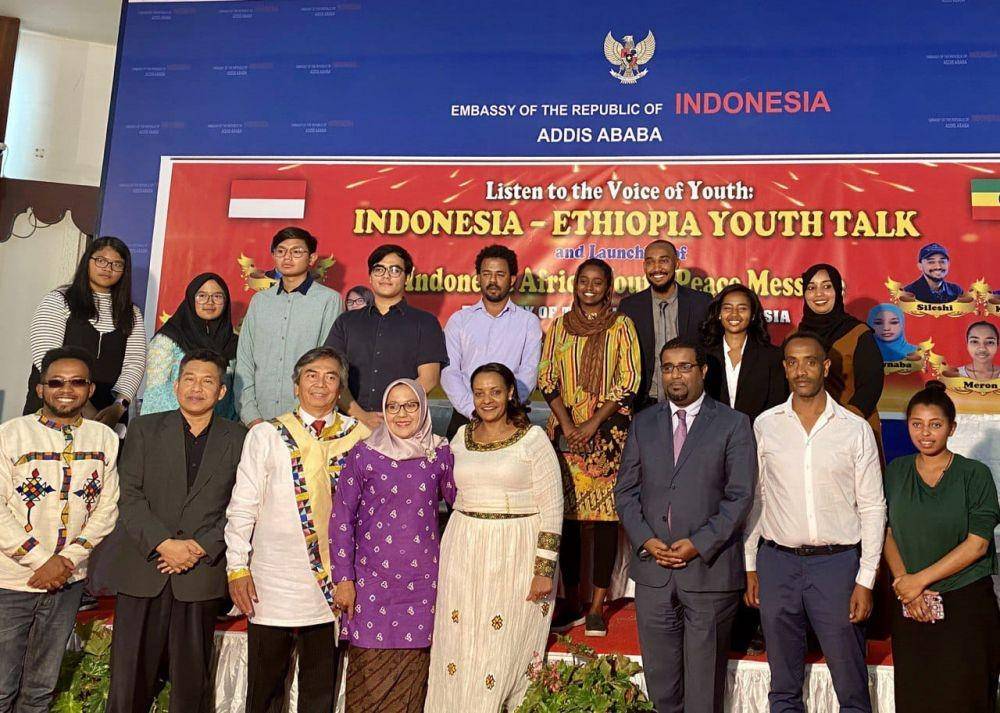 Forum pemuda bertajuk “Listen to the Voice of Youth: Indonesia and Ethiopia Youth Talk,” diselenggarakan Jumat sore, 13 Desember 2019 di KBRI Addis Ababa (IDN Times/Istimewa)