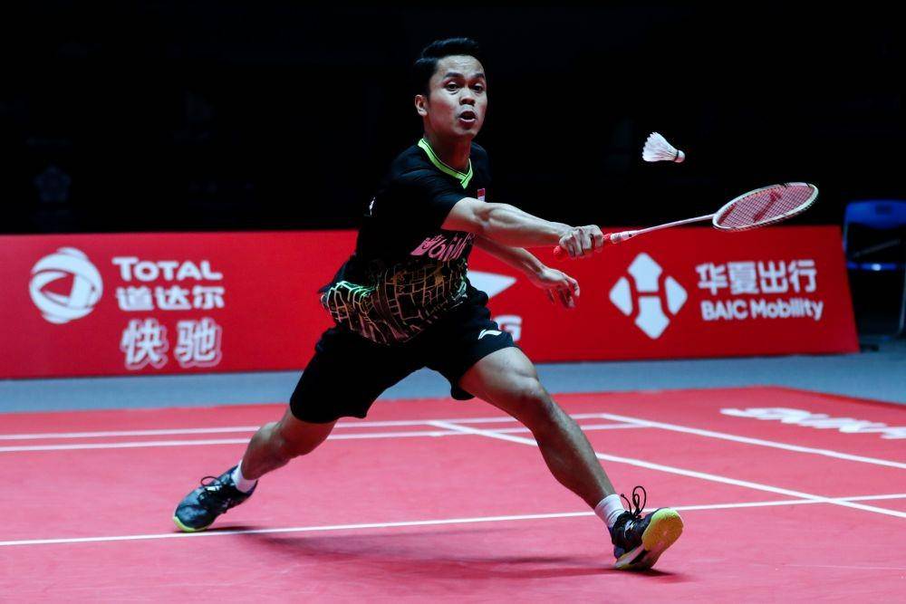 Anthony Sinisuka Ginting di BWF World Tour Final 2019 (IDN Times/PBSI)