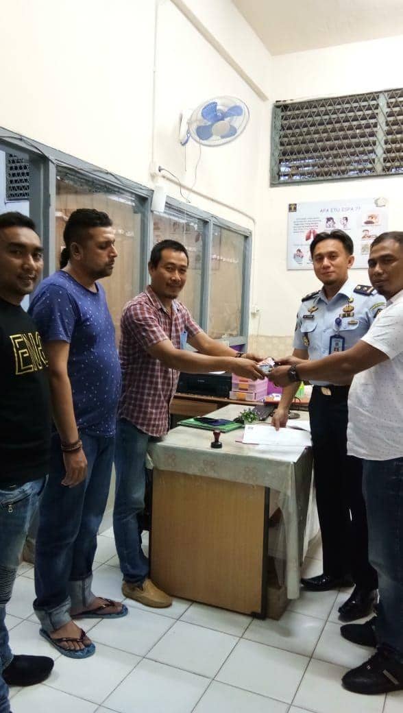 Penyerahan narapidana narkotika oleh kemenkumham Sumsel (IDN Times/Humas Kemenkumhan Kanwil Sumsel)