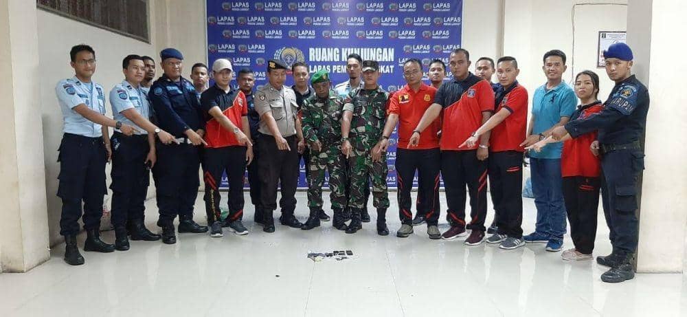 Razia di lapas pemuda Langkat (IDN Times/Handoko)